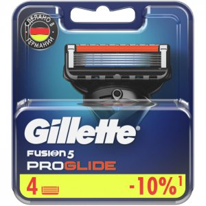 Сменные кассеты с точным триммером Fusion 5 ProGlide 4 шт. Gillette