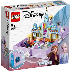 Конструктор  Disney Princess 43175: Книга сказочных приключений Анны и Эльзы LEGO