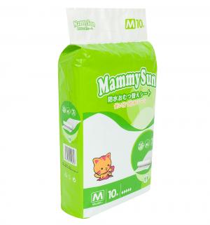 Пеленки  впитывающие 60х60 см, 10 шт MammySun