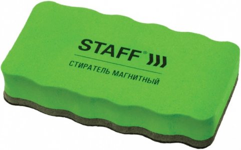 Стиратели Basic магнитные для магнитно-маркерной доски 10 шт. Staff