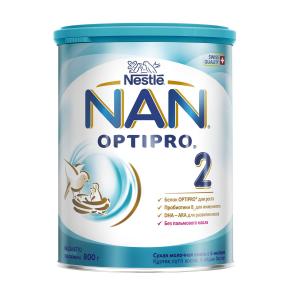 Молочная смесь  Optipro 2 с 6 месяцев, 800 г Nan
