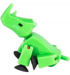 Фигурка  Сафари Носорог, цвет: зеленый Stikbot
