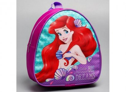 Рюкзак Big dreams Принцессы Ариэль 25x21 см Disney