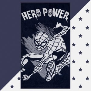 Полотенце махровое Hero power Человек Паук 130х70 см Marvel