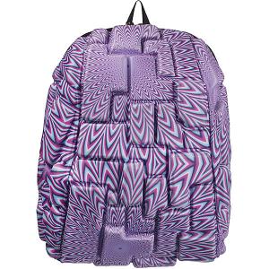 Рюкзак  Blok Half Purple Reign, сиреневый MadPax. Цвет: сиреневый