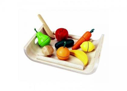 Деревянная игрушка  Фрукты и овощи Plan Toys