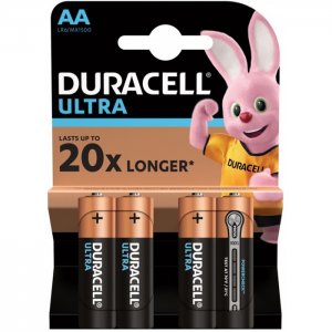 Батарейка алкалиновая UltraPower AA (LR06) 4 шт. Duracell