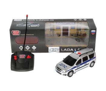 Машина радиоуправляемая Lada Largus Полиция Технопарк