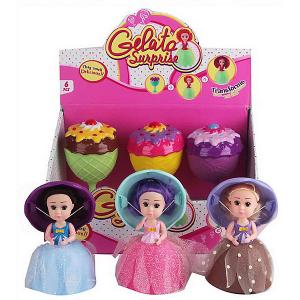 Мини-кукла  Cupcake Surprise Jelato, 15 см. Emco. Цвет: разноцветный