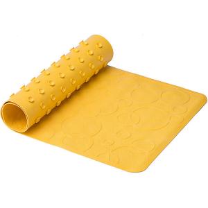 Антискользящий резиновый коврик для ванны , жёлтый Roxy-Kids. Цвет: желтый