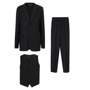 Костюм брюки/пиджак/жилет , цвет: черный Rodeng