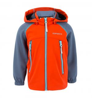 Куртка  Color bloking, цвет: оранжевый IcePeak