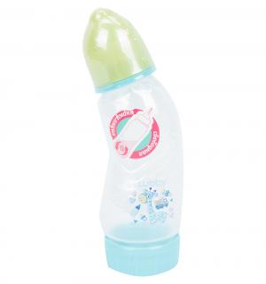 Бутылочка  Антивздутик с соской полипропилен, 250 мл, цвет: салатовый Lubby