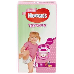 Трусики-подгузники  для девочек (16-22 кг) 44 шт. Huggies