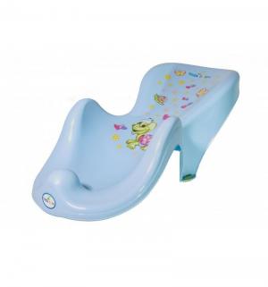 Горка для ванны  Веселая черепаха, цвет: голубой Tega