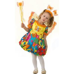 Карнавальный костюм  Бабочка сказочная Jeanees. Цвет: разноцветный