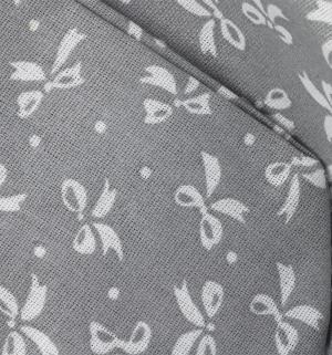 Наволочка Валик-мах длина по краю 180 см, цвет: серый Smart-textile