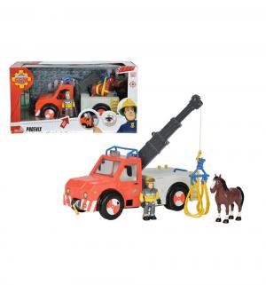 Игровой набор  Пожарный Сэм Машина - Феникс с фигуркой пожарного и лошадью 23 см Simba