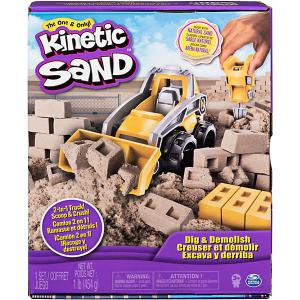 Набор для лепки Kinetic Sand Экскаватор Spin Master