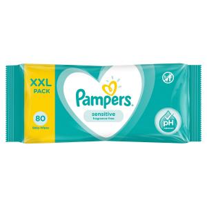 Влажные салфетки  Sensitive Value, 80 шт Pampers