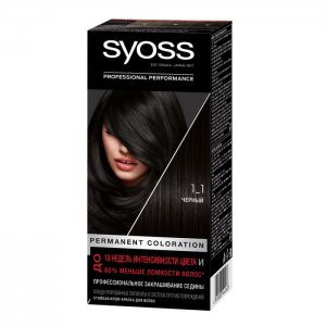 Крем-краска для волос Color 1-1 Черный Syoss