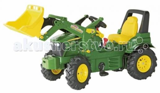 Педальный трактор John Deere 7930 (надувные колеса) Rolly Toys