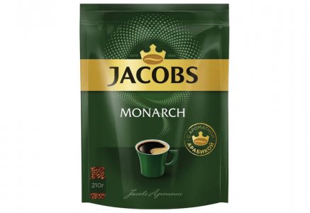 Кофе растворимый сублимированный Monarch 210 г Jacobs