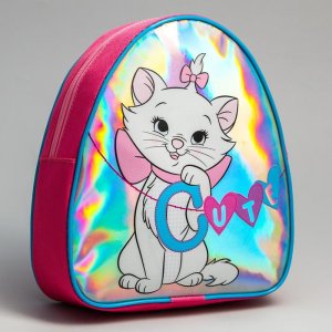 Рюкзак через плечо Cute Коты аристократы 23x20.5х6 см Disney