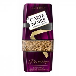 Кофе растворимый Privilege 95 г Carte Noire