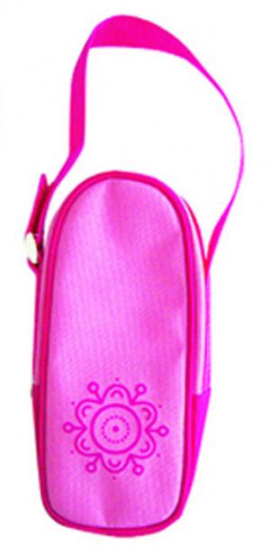 Сумочка-термоконтейнер Пома для бутылочки бутылочки, цвет: розовый