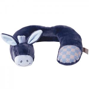 Игрушка мягкая Подголовник Neck pillow Alex & Bibiou Ослик Nattou
