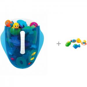 Ковшик для игрушек в ванной и Игрушки ванны Canpol 5 фигурок 6+ Munchkin