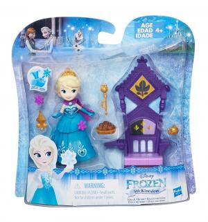 Игровой набор  Холодное сердце Elsa Snowy Day trip 7.5 см Disney Frozen