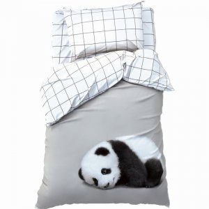 Постельное белье  1.5 спальное Funny panda (3 предмета) Этель