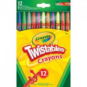 Выкручивающиеся восковые мелки 12 шт Crayola