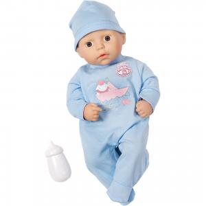 Кукла-мальчик с бутылочкой, 36 см, Baby Annabell Zapf Creation