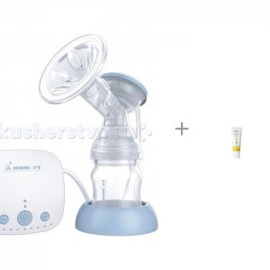 Молокоотсос электрический 1726 и Ланолиновый крем Medela Purelan 7 г Momert