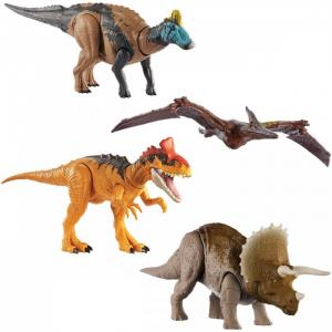 Jurrasic World Рычащий динозавр Боевой удар Mattel