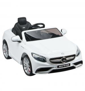 Электромобиль  Mercedes-Benz S63 AMG, цвет: белый Weikesi