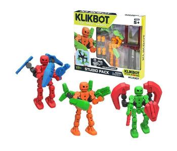 Игрушка набор Студия Klikbot Stikbot