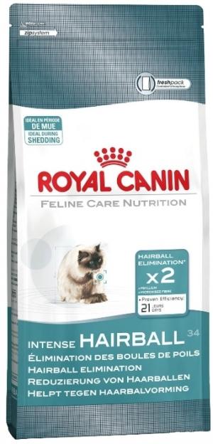 Сухой корм  Hairball Care для взрослых кошек с полудлинной шерстью, 10кг Royal Canin
