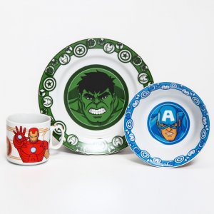 Набор посуды Мстители (3 предмета) Marvel