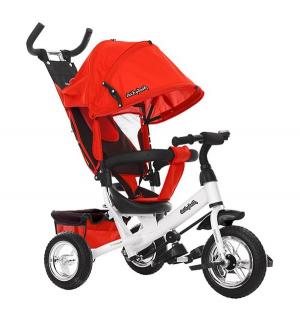 Трехколесный велосипед  Comfort 10x8 EVA, цвет: красный Moby Kids