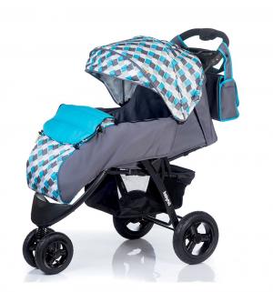 Прогулочная коляска  Voyage air, цвет: grey-blue BabyHit