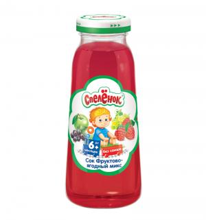 Сок  фруктово-ягодный микс, 200 мл Спеленок