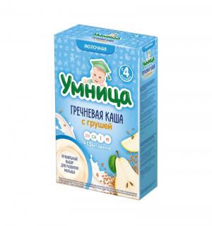 Каша  молочная гречневая с грушей 4 месяцев 200 г 1 шт Умница