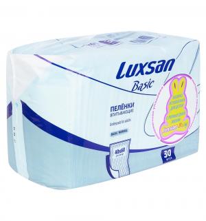Пеленки  Basic 40х60 см, 30 шт Luxsan